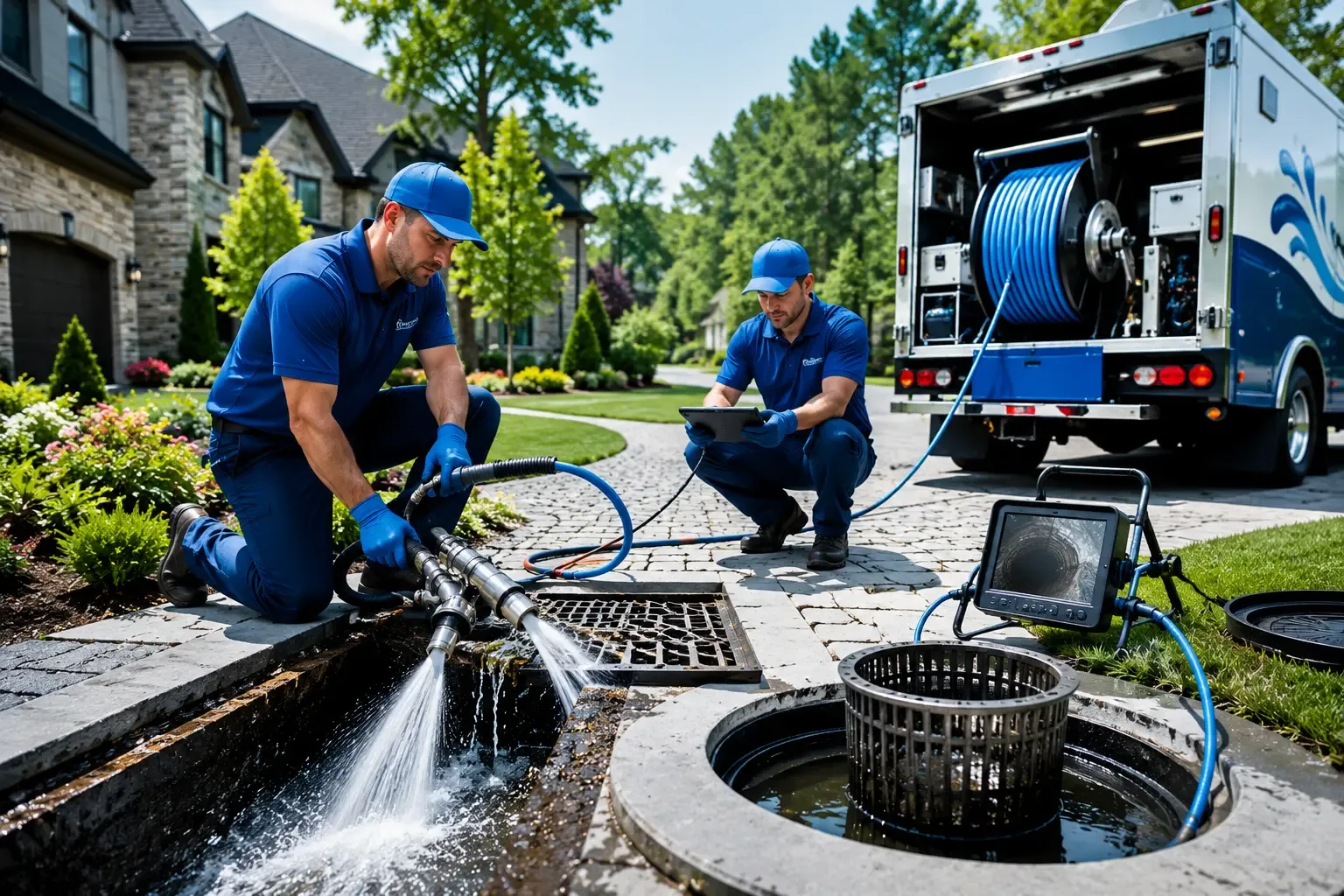 Local outdoor drain cleaning professionals in Stover, MO